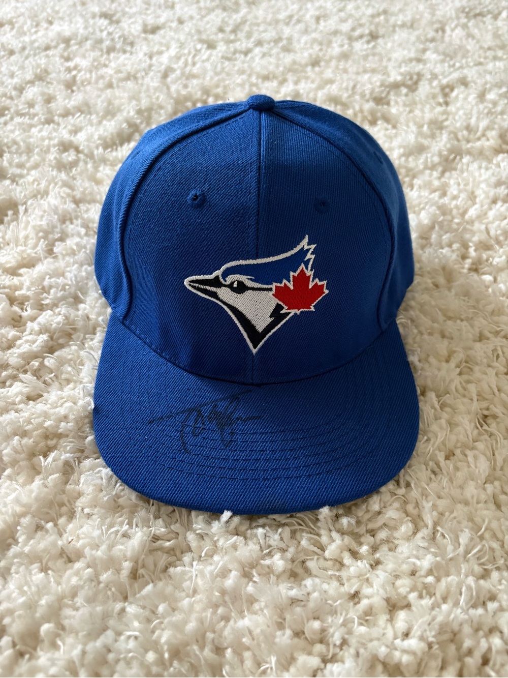 Toronto Blue Jays Baseball Hat - Signed by Teoscar Hernández